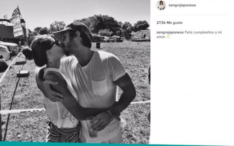 La China Suárez y un romántico mensaje a Benjamín Vicuña en el festejo de su cumpleaños: "La magia existe"