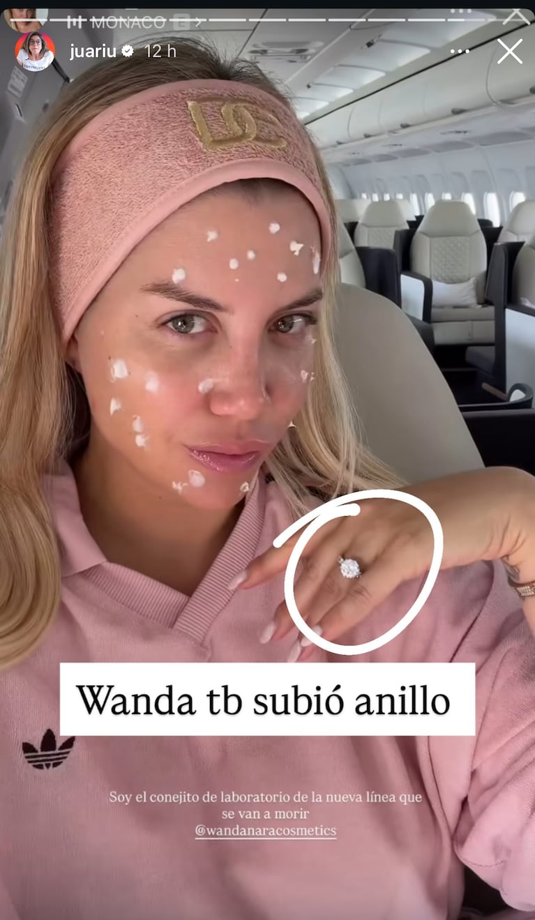 ¿La China Suárez y Wanda Nara comprometidas? Crédito: Instagram