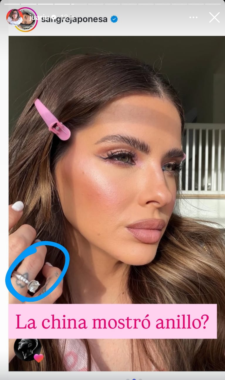 ¿La China Suárez y Wanda Nara comprometidas? Crédito: Instagram