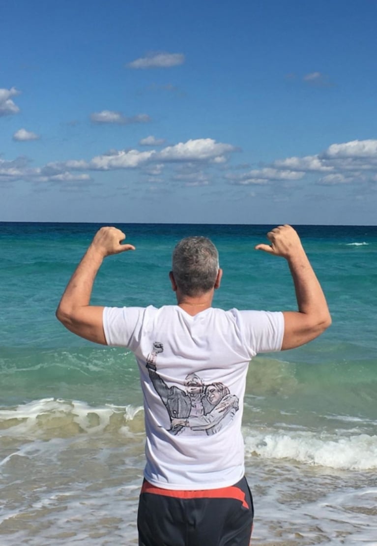 La Chipi celebró la asunción de Alberto Fernández con una foto de Dady Brieva: "Hoy estamos presentes"
