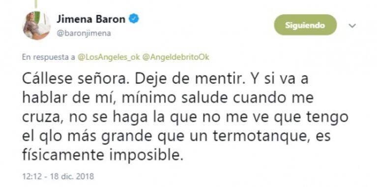 La Chipi deslizó una alianza entre Jimena Barón y Flor Peña... ¡y la participante le salió al cruce!