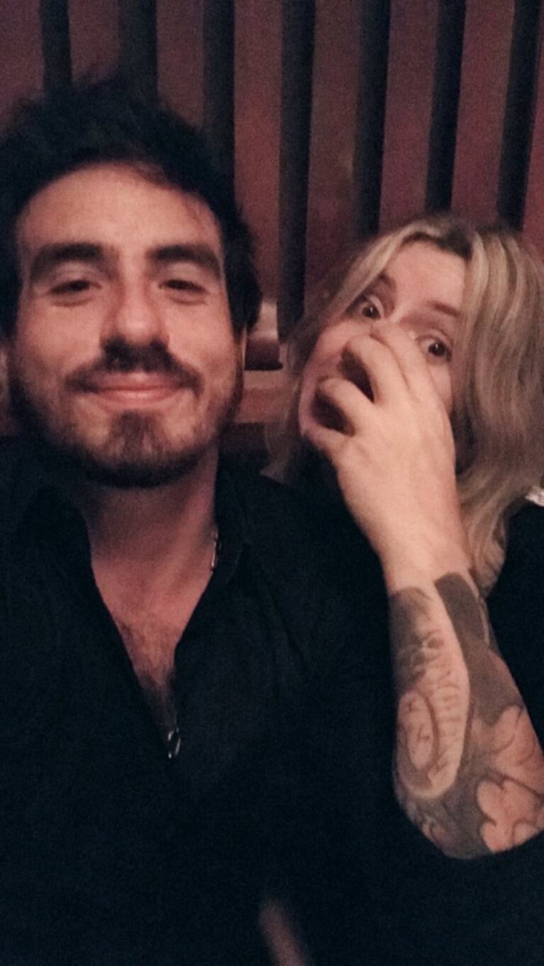 La cita romántica de Fede Bal y Laurita Fernández: besos, muecas y mucho amor