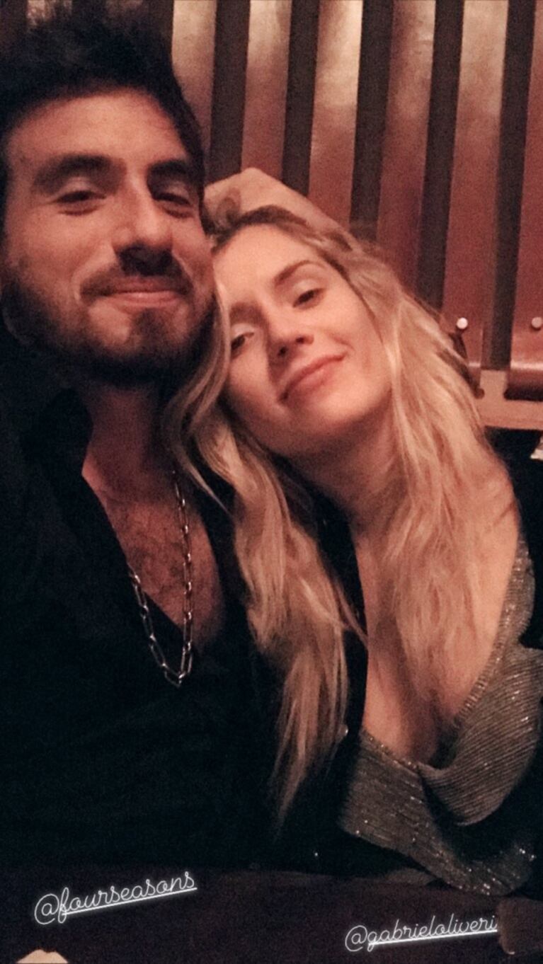 La cita romántica de Fede Bal y Laurita Fernández: besos, muecas y mucho amor
