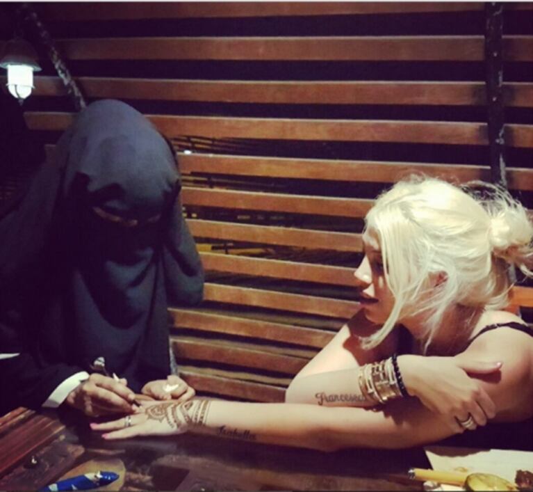 La cita romántica de Wanda Nara y Mauro Icardi en el desierto de Dubai