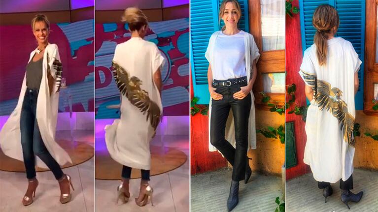 La coincidencia fashion de Mariana Fabbiani y Verónica Lozano