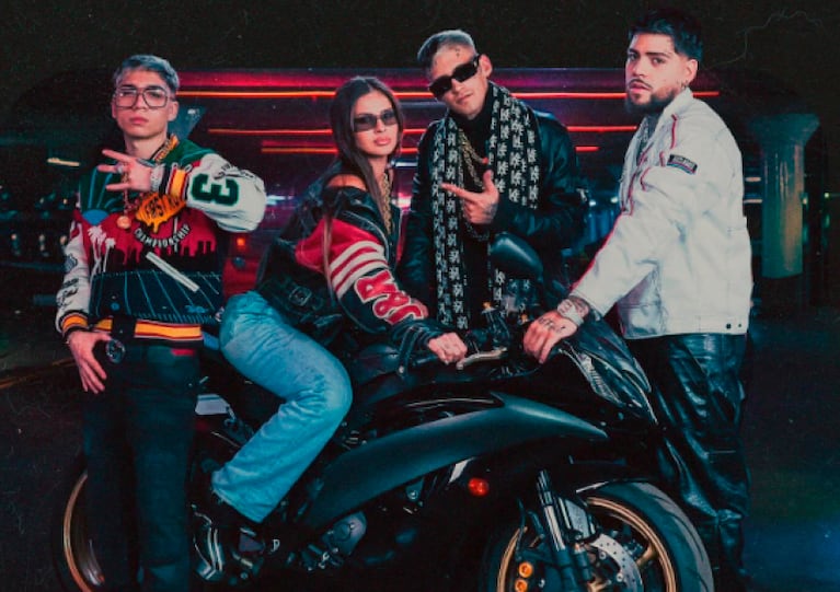 La colaboración que hicieron L-Gante y la China Suárez, tiempo atrás