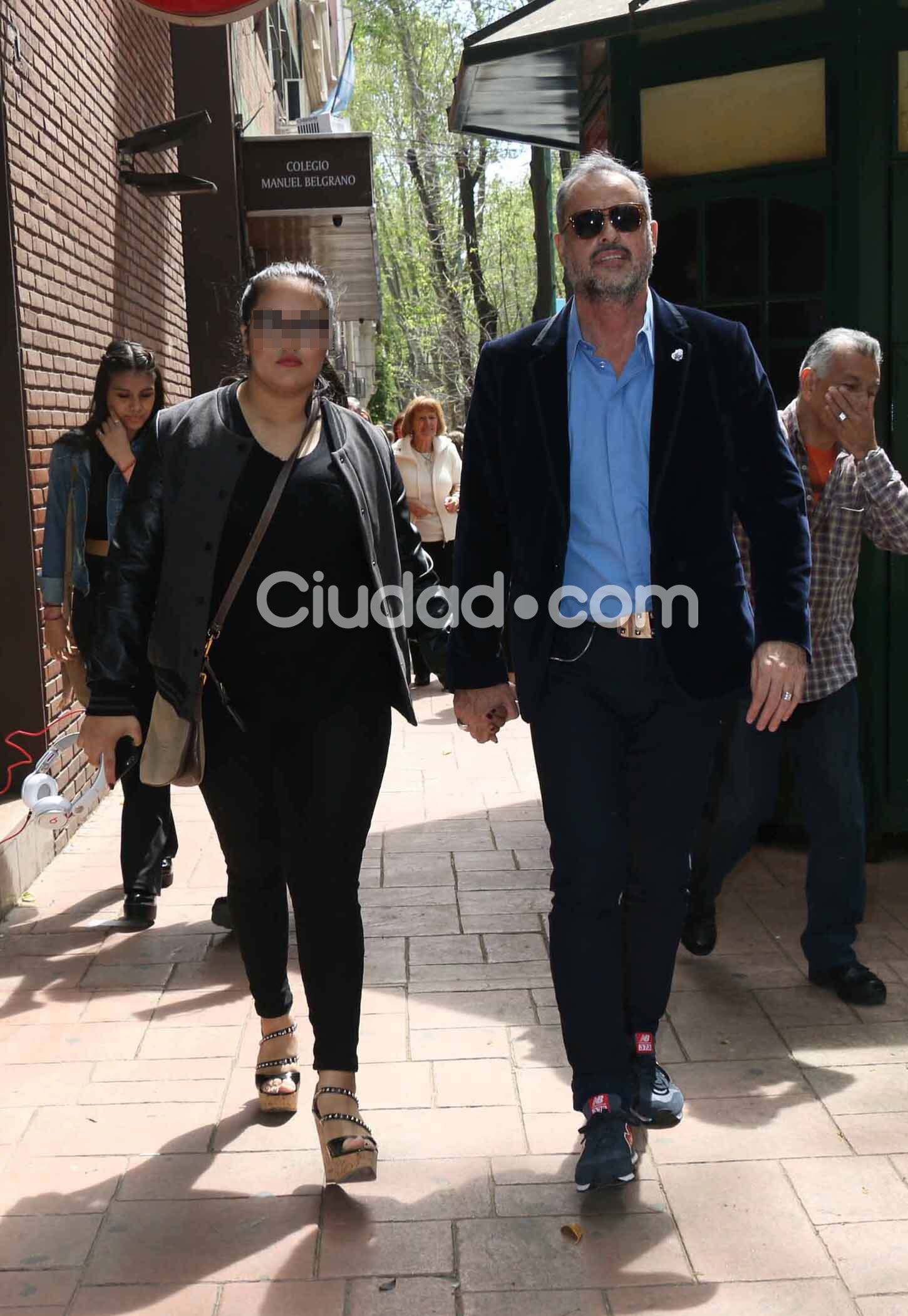 La comunión en familia de Morena Rial. Foto: Movilpress