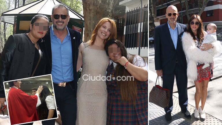 La comunión en familia de Morena Rial. Foto: Movilpress