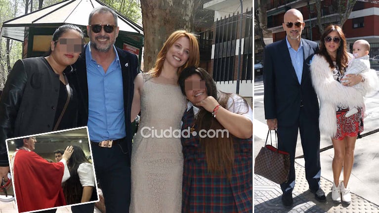La comunión en familia de Morena Rial. Foto: Movilpress