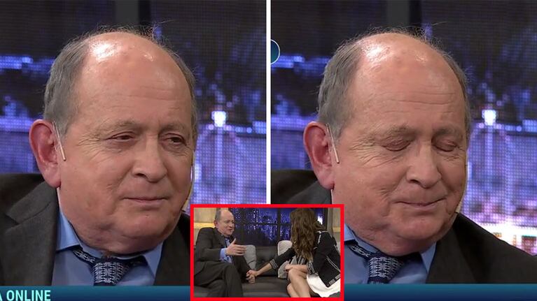 La confesión de Chiche Geblung que lo hizo llorar. Foto: Captura