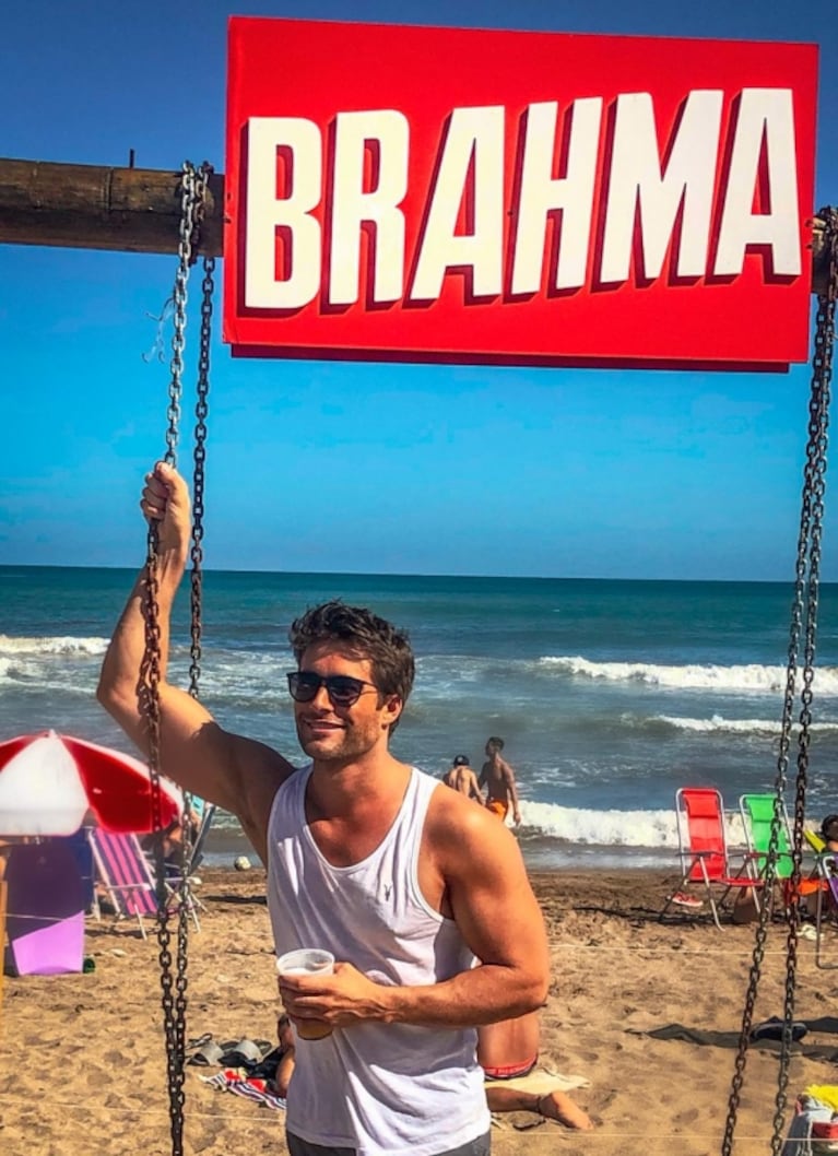 La confesión hot de Rodrigo Guirao Díaz en la playa