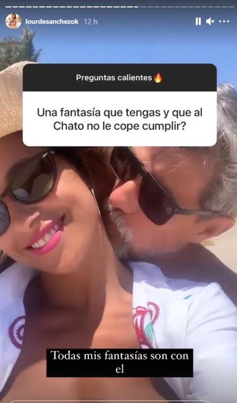 La confesión íntima de Lourdes Sánchez sobre el Chato Prada: "Todas mis fantasías son con él"