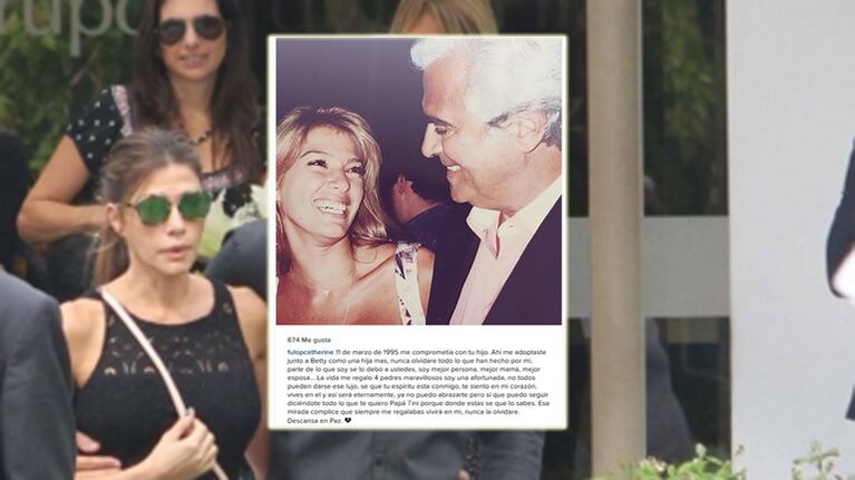 La conmovedora carta de Cathy Fulop a su suegro: "Me adoptaste como una hija más…"