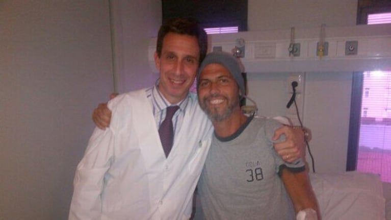 La conmovedora foto que Federico Ribero compartió en Twitter (Foto: Twitter).