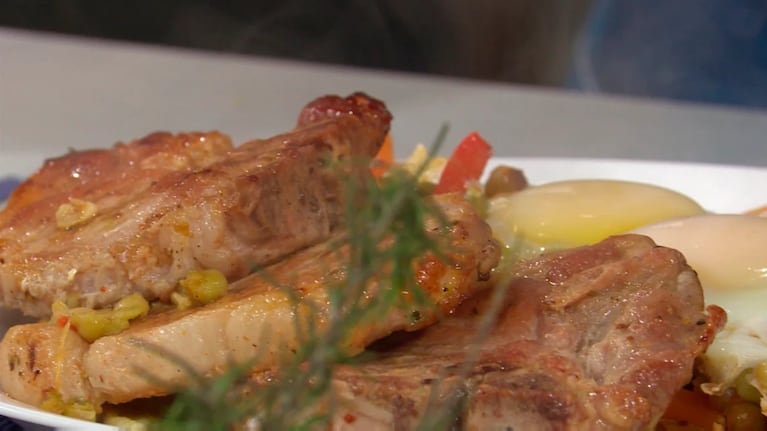 La contundencia del plato terminado. Foto: Cucinare.TV.