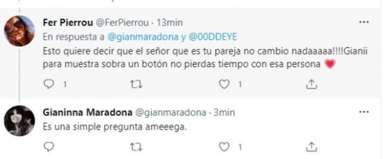 La contundente decisión de Gianinna Maradona y Daniel Osvaldo tras la escena de celos del exfutbolista: se dejaron de seguir en redes