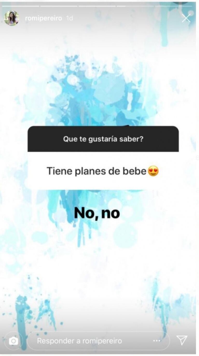 La contundente respuesta de Romina Pereiro cuando le preguntaron si tiene planes de tener hijos con Jorge Rial