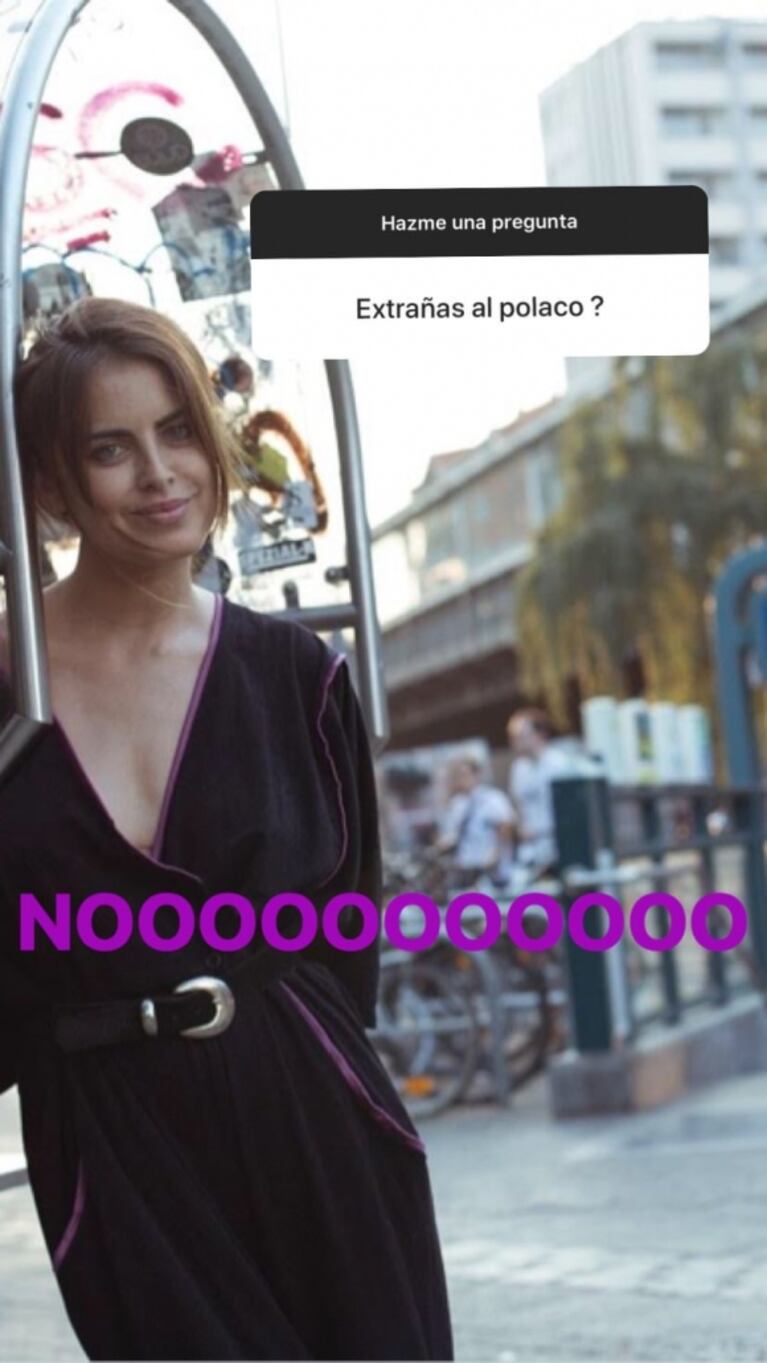 La contundente respuesta de Silvina Luna cuando le preguntaron si extrañaba al Polaco