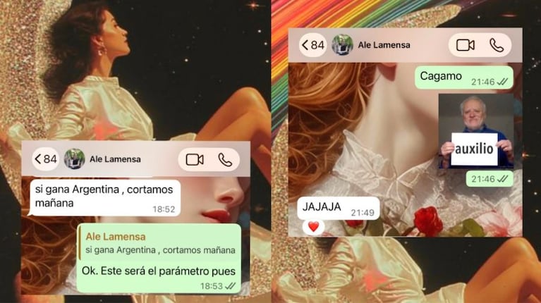 La conversación con su estilista que selló la promesa: si Argentina ganaba, el corte se hacía al día siguiente.