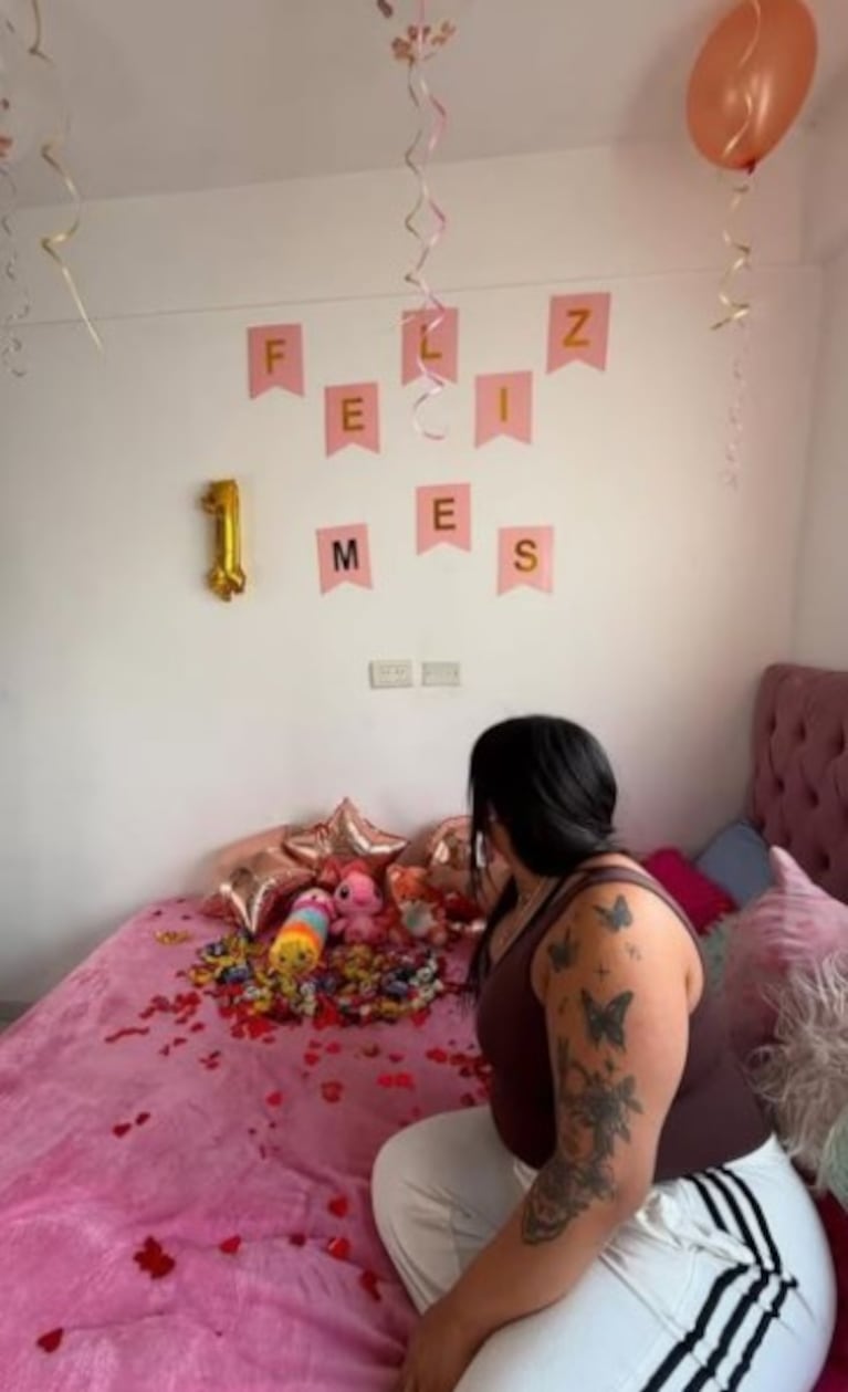 La Coqueta celebró un mes de novia | Créditos: Instagram @arianahagostina__