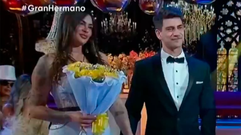 La crisis de Luana tras la falsa boda con Hanssen en Gran Hermano: "Cuando lo besé sentí cosas" (captura de Telefe)