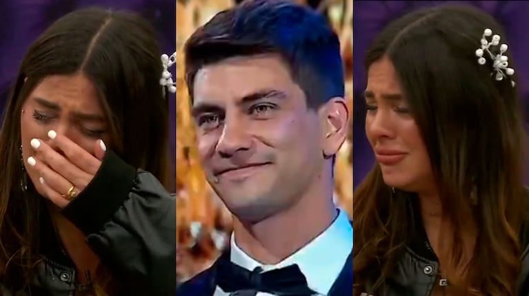 La crisis de Luana tras la falsa boda con Hanssen en Gran Hermano: "Cuando lo besé sentí cosas" (captura de Telefe)