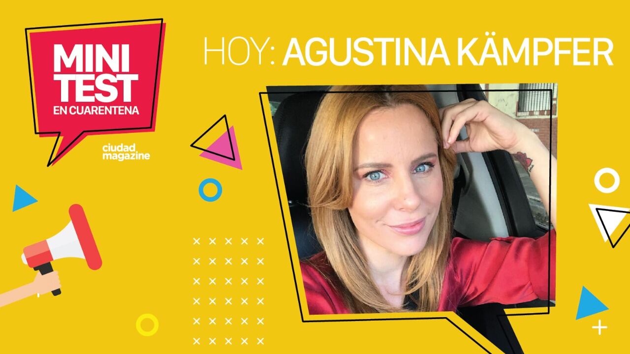 La cuarentena de Agustina Kämpfer: Juan merece una madre relajada y mira la tele para poder darme un buen baño tranquila