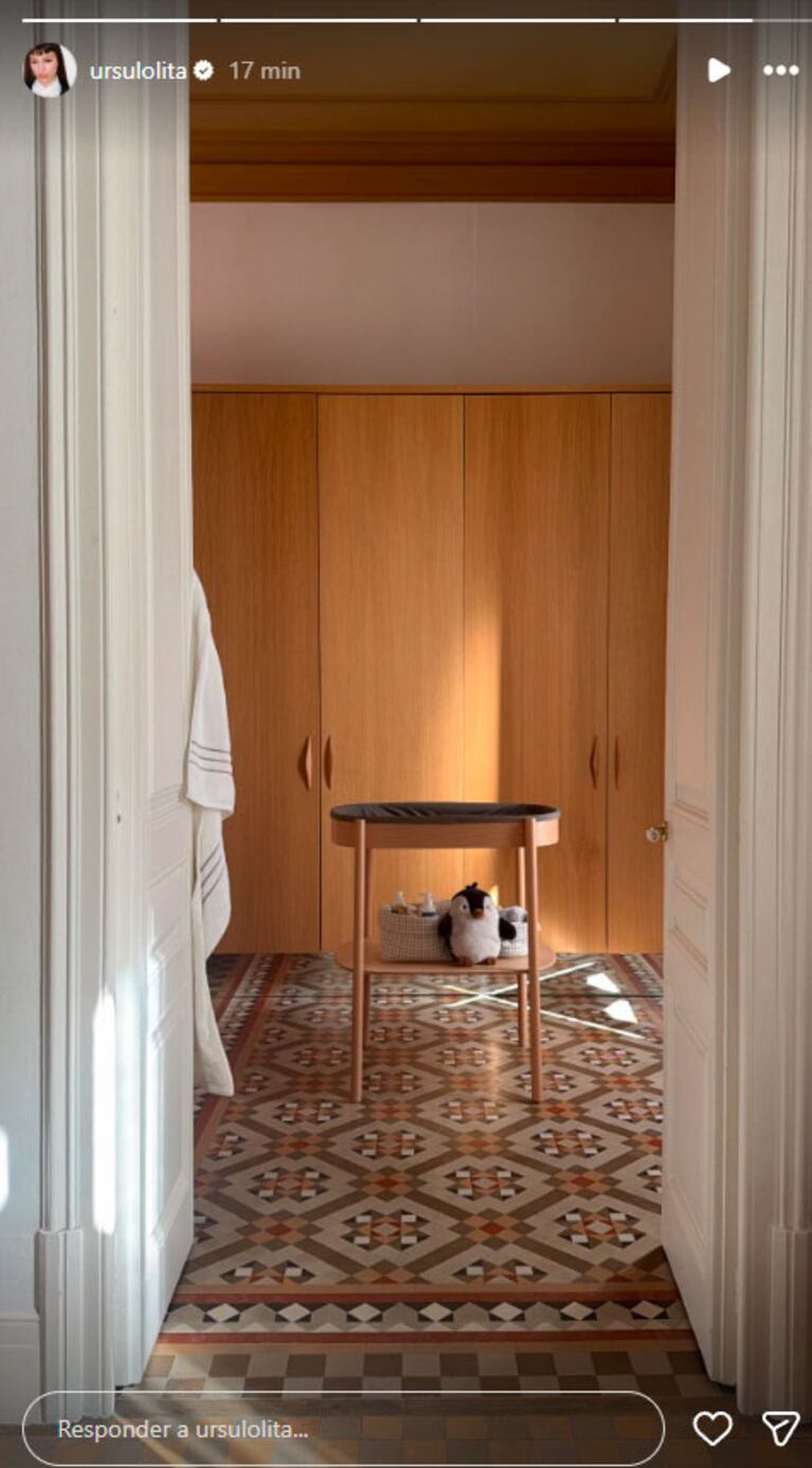 La cuna de Dante Darín (Foto: Instagram)