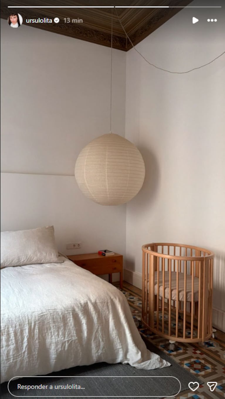 La cuna de Dante Darín (Foto: Instagram)