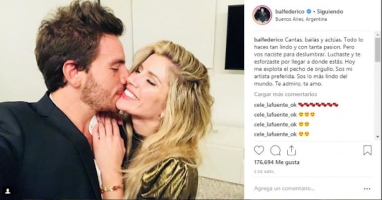 La decisión 2.0 de Fede Bal y Laurita Fernández, separados hace ya cinco meses: no borraron sus fotos juntos