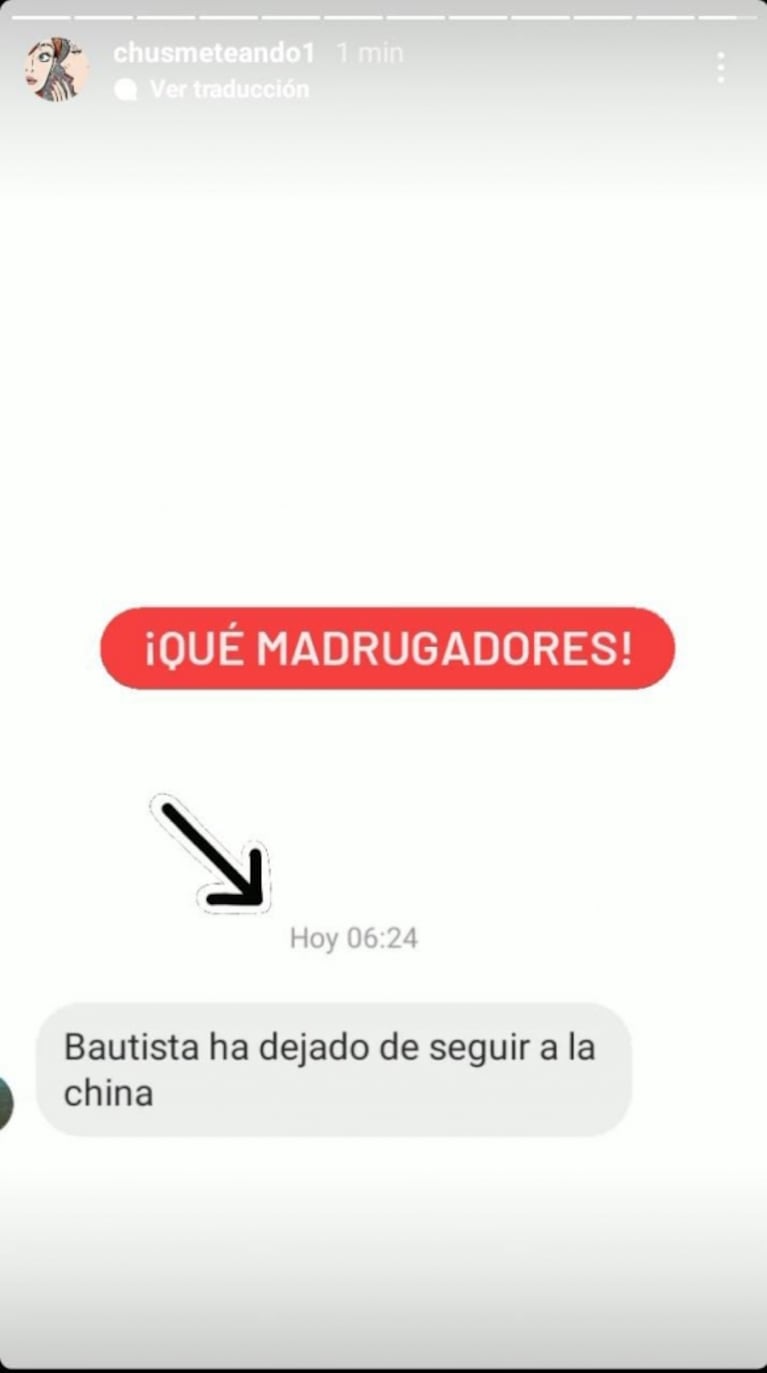 La decisión de Bautista Vicuña sobre China Suárez tras la separación de su papá: la dejó de seguir en Instagram