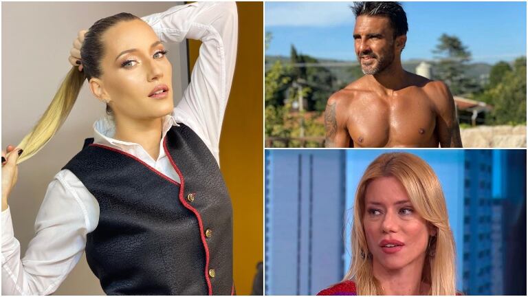 La decisión de Mica Viciconte sobre el conflicto de Fabián Cubero con Nicole Neumann (Fotos: Instagram y Web)