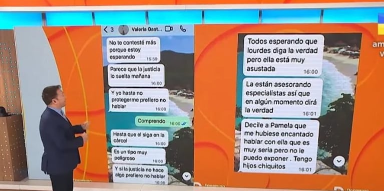 La decisión de Valeria Gastaldi ante la posible liberación del acusado en la causa de Lourdes Fernández | Créditos: Captura América