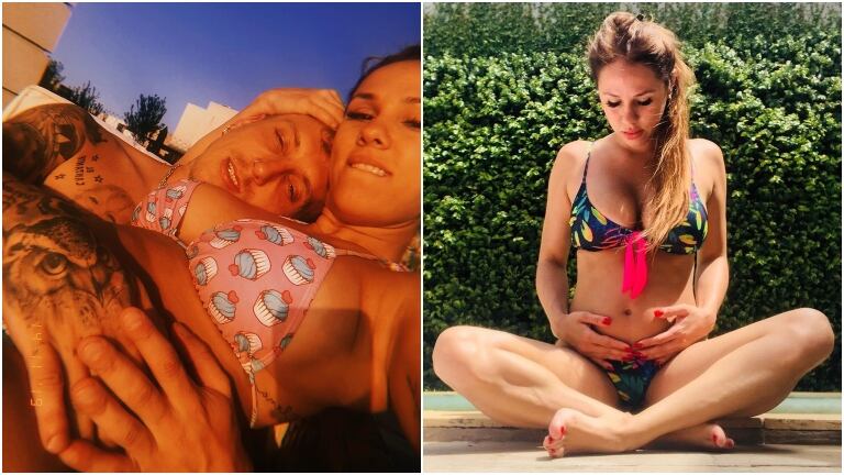 La declaración hot de Barby Silenzi, embarazada de 3 meses del Polaco (Fotos: Instagram)