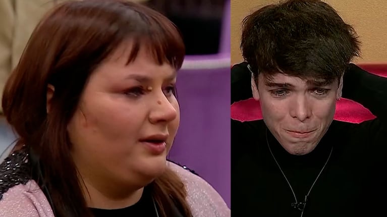 La desgarradora reacción de Yipio tras la inesperada salida de Juanicar de Gran Hermano (captura de Telefe)