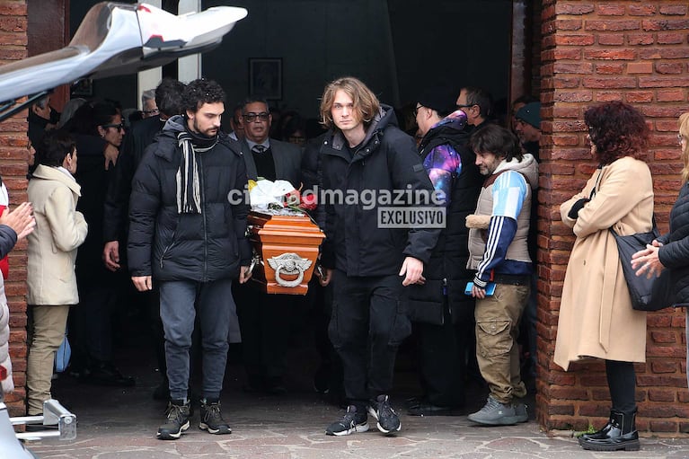 La despedida a Ernestina Pais en Chacarita (Foto: Molvilpress)