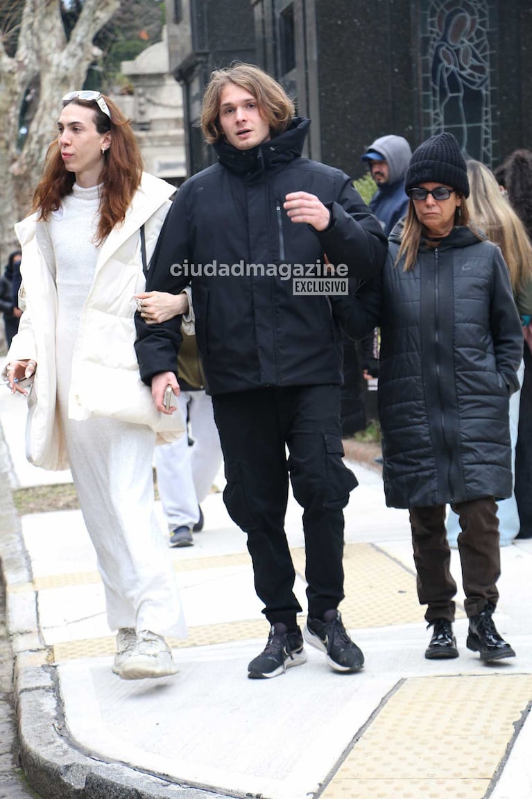 La despedida a Ernestina Pais en Chacarita (Foto: Molvilpress)