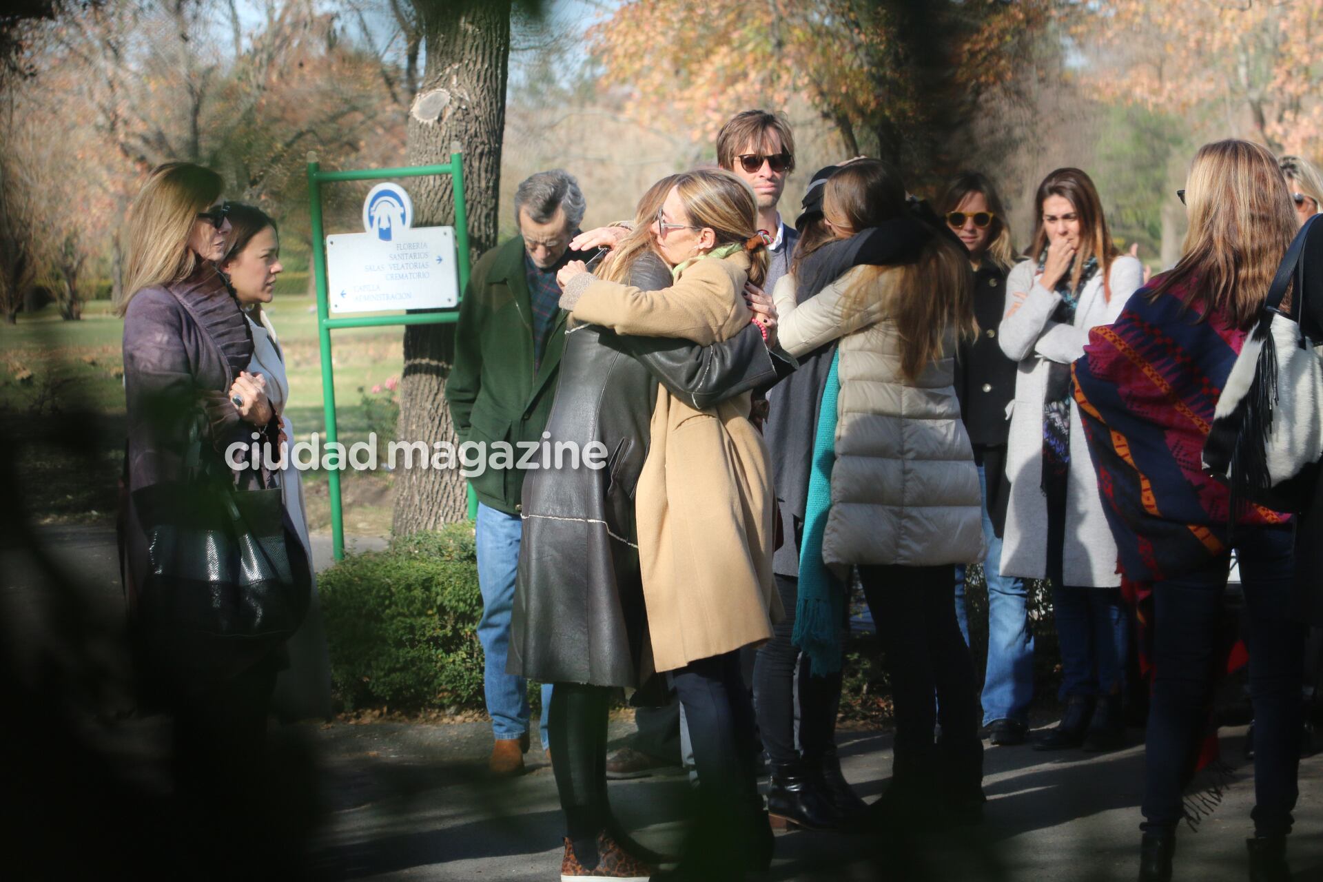 La despedida a María Eugenia Laprida. Foto: Movilpress