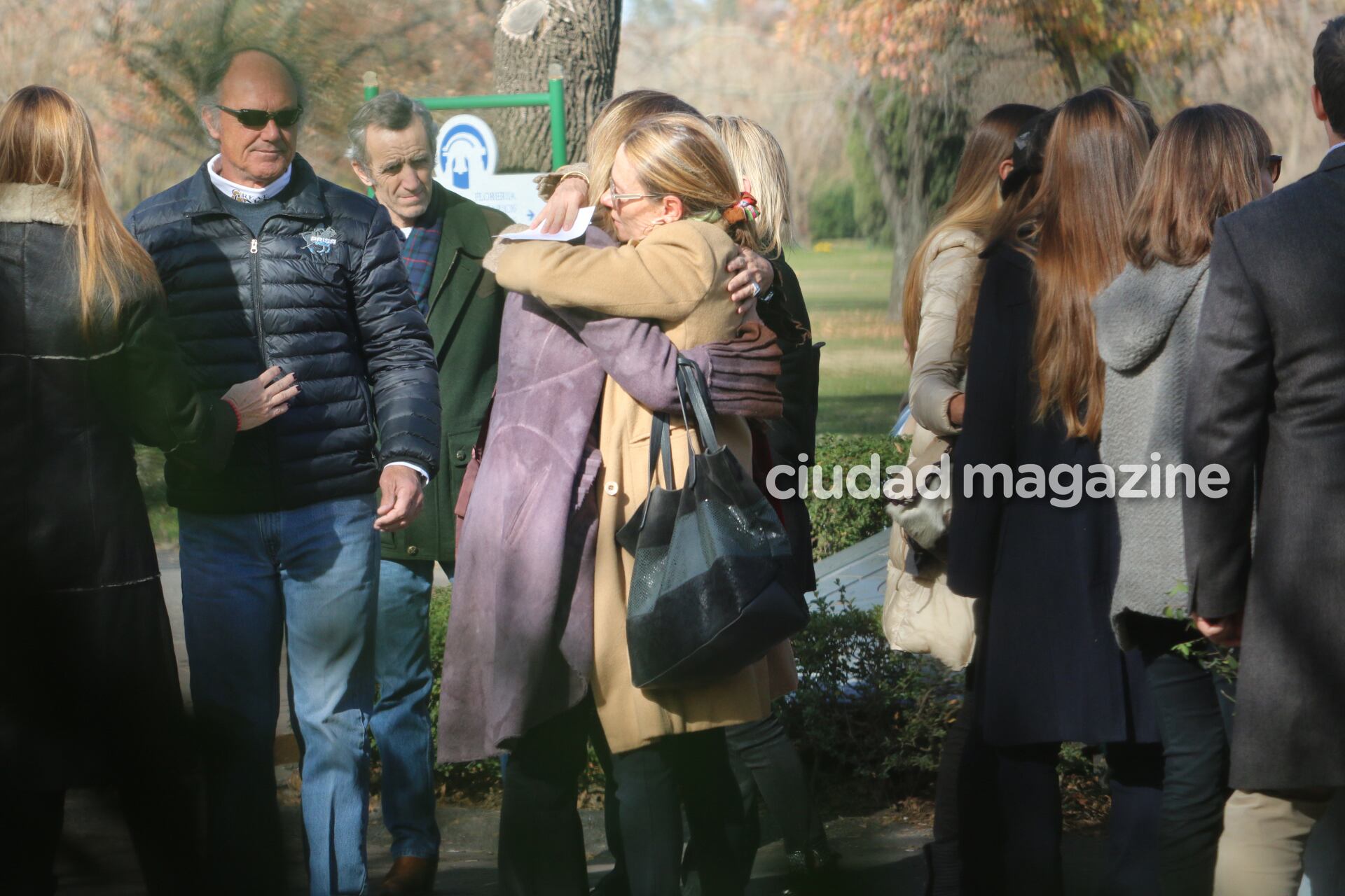 La despedida a María Eugenia Laprida. Foto: Movilpress