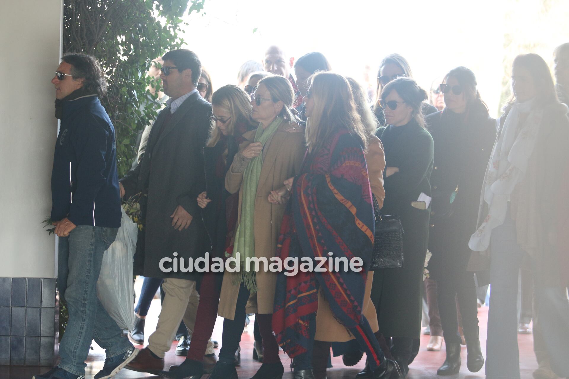 La despedida a María Eugenia Laprida. Foto: Movilpress