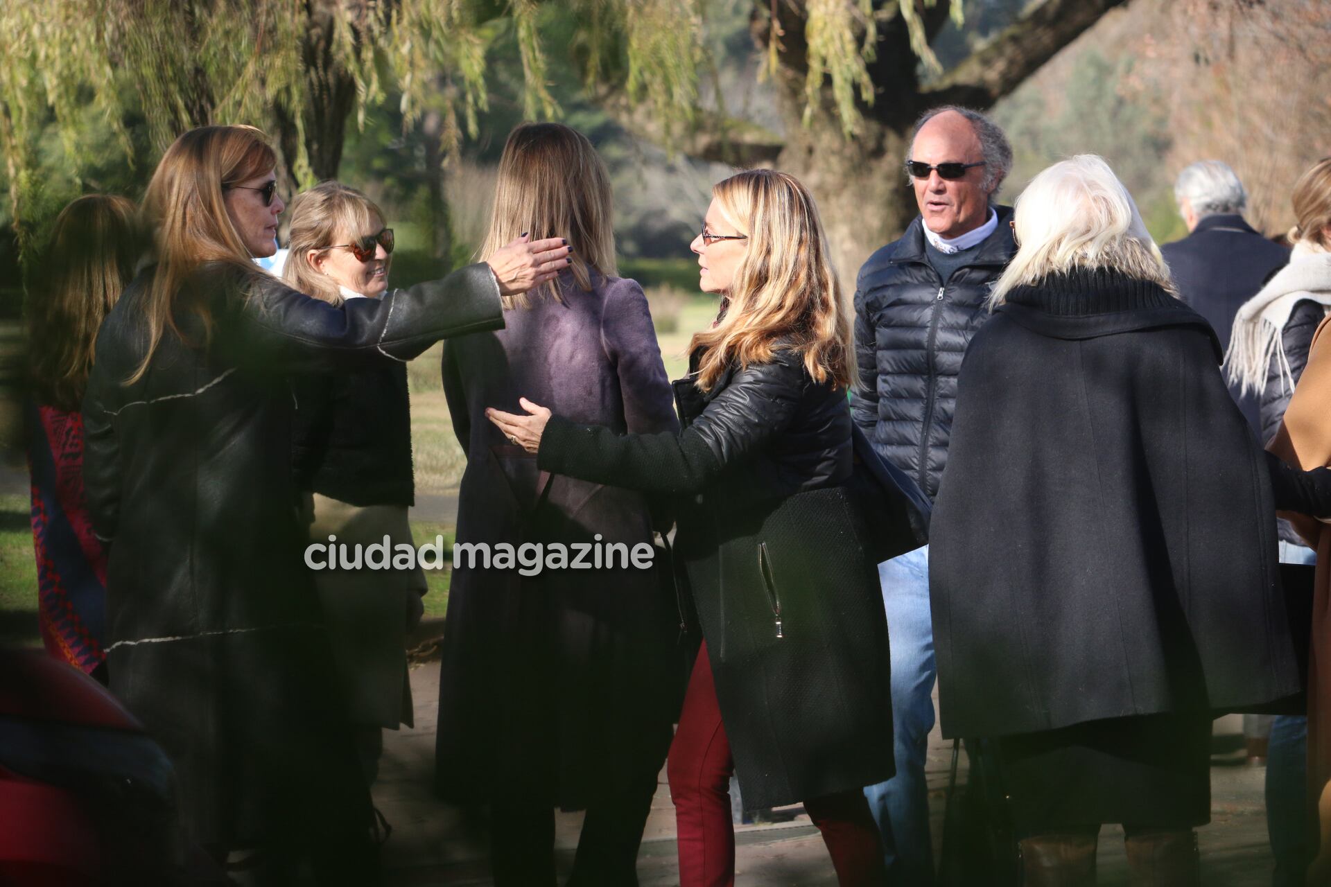 La despedida a María Eugenia Laprida. Foto: Movilpress