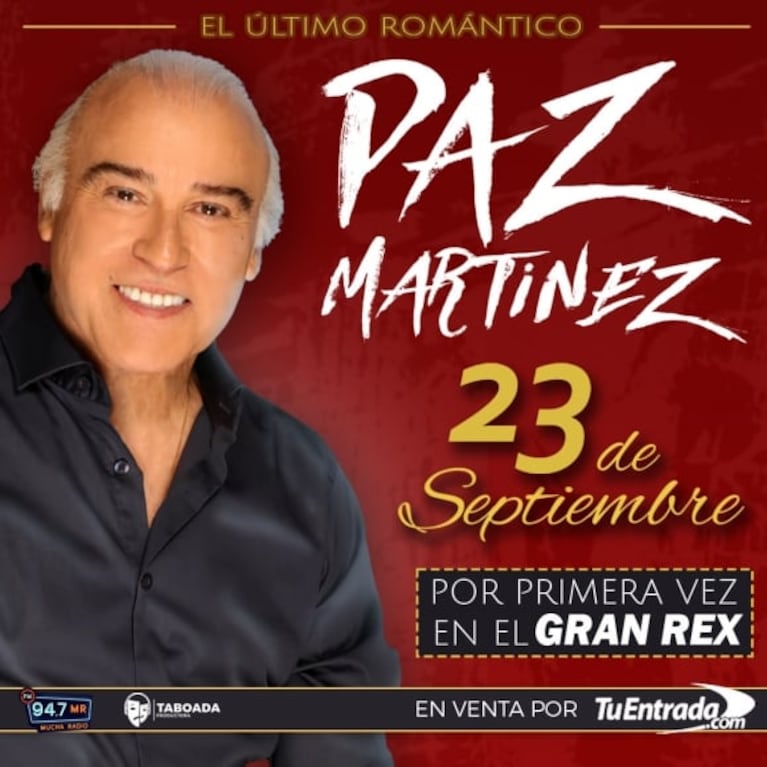 La despedida de Paz Martínez: fecha y entradas para su show en el Teatro Gran Rex