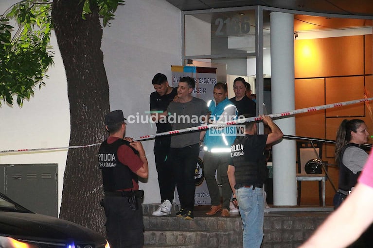 La detención de Leandro García Gómez (Foto: Movilpress)