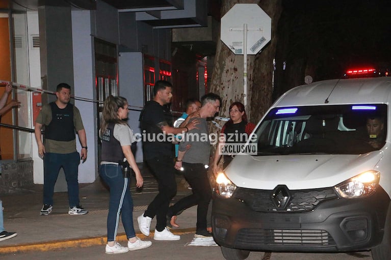 La detención de Leandro García Gómez (Foto: Movilpress)