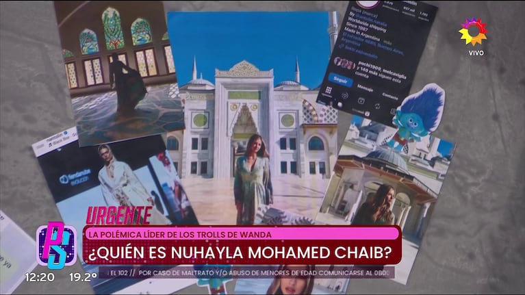 La diseñadora que sufrió el hate de la China Suárez que habría sido comandado por Wanda Nara (Foto: captura de eltrece).