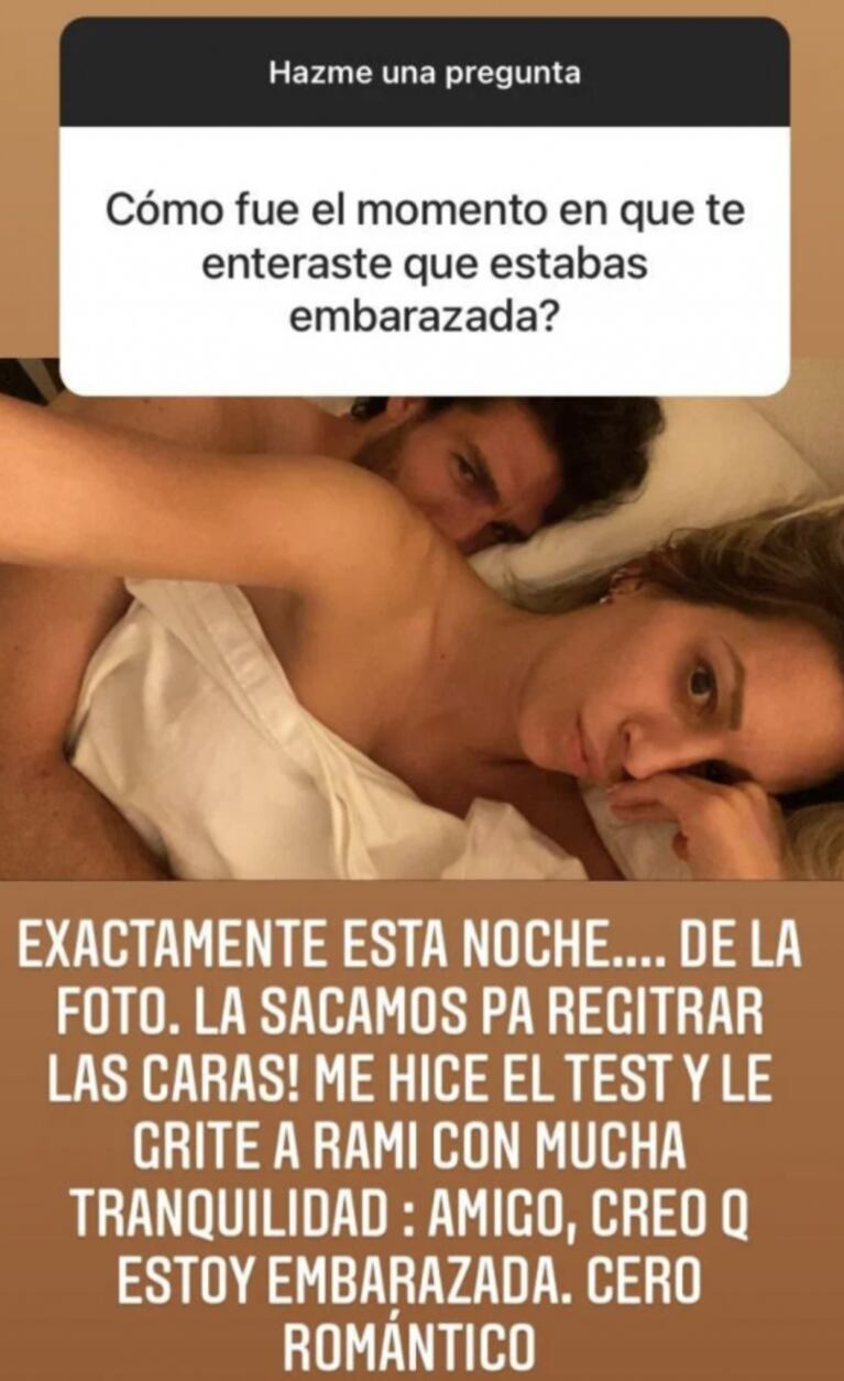 La divertida anécdota de Noelia Marzol de cómo se enteró de que estaba embarazada: "Cero romántico"
