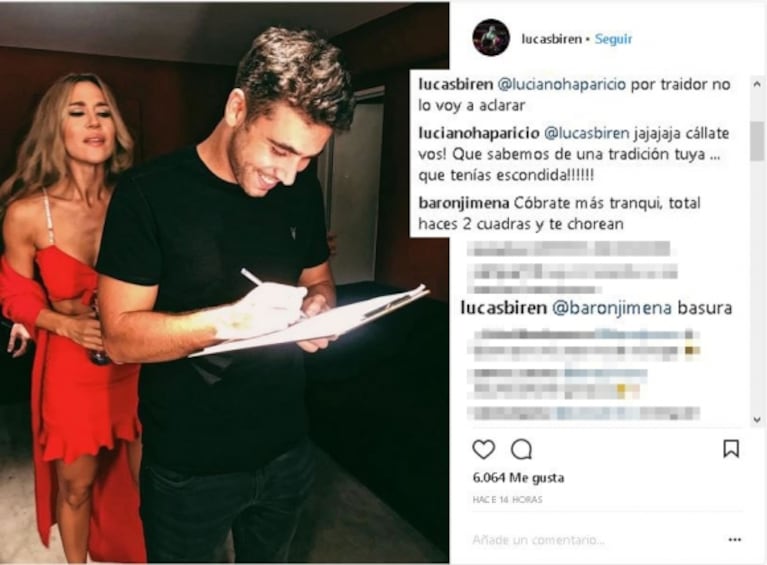 La divertida "chicana" del mánager de Jimena Barón: "Con esa cara de felicidad firmaba el aumento por trabajo insalubre"