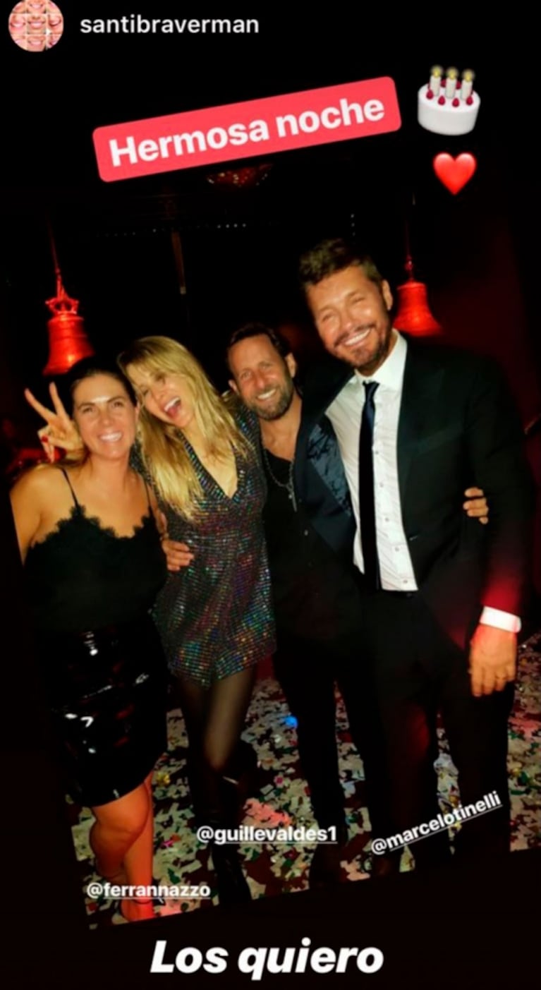 La divertida fiesta de cumpleaños de Marcelo Tinelli por dentro: mucho baile, emoción y amor