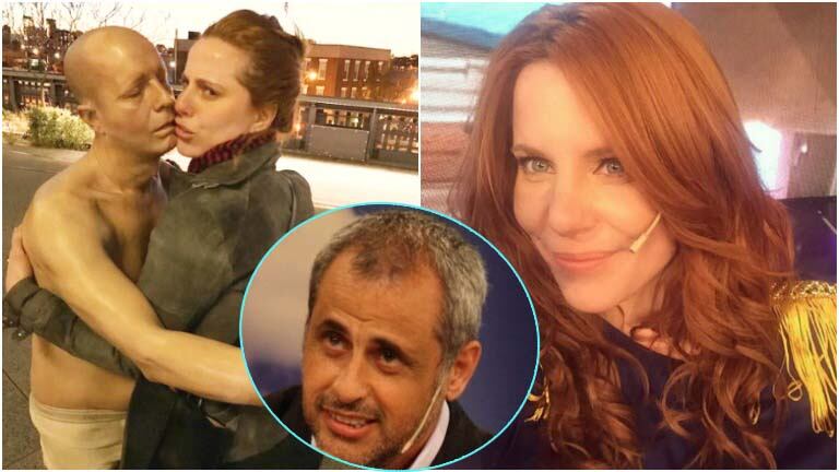 La divertida foto de Agustina Kämpfer, "infraganti" en Nueva York (Fotos: Instagram y Web)