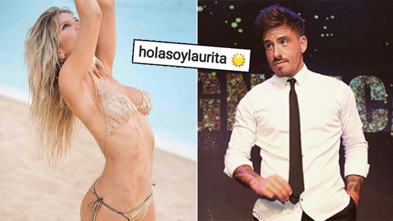 La divertida reacción de Fede Bal al ver la producción súper sexy de Laurita Fernández en la tapa de Gente: Ah,...